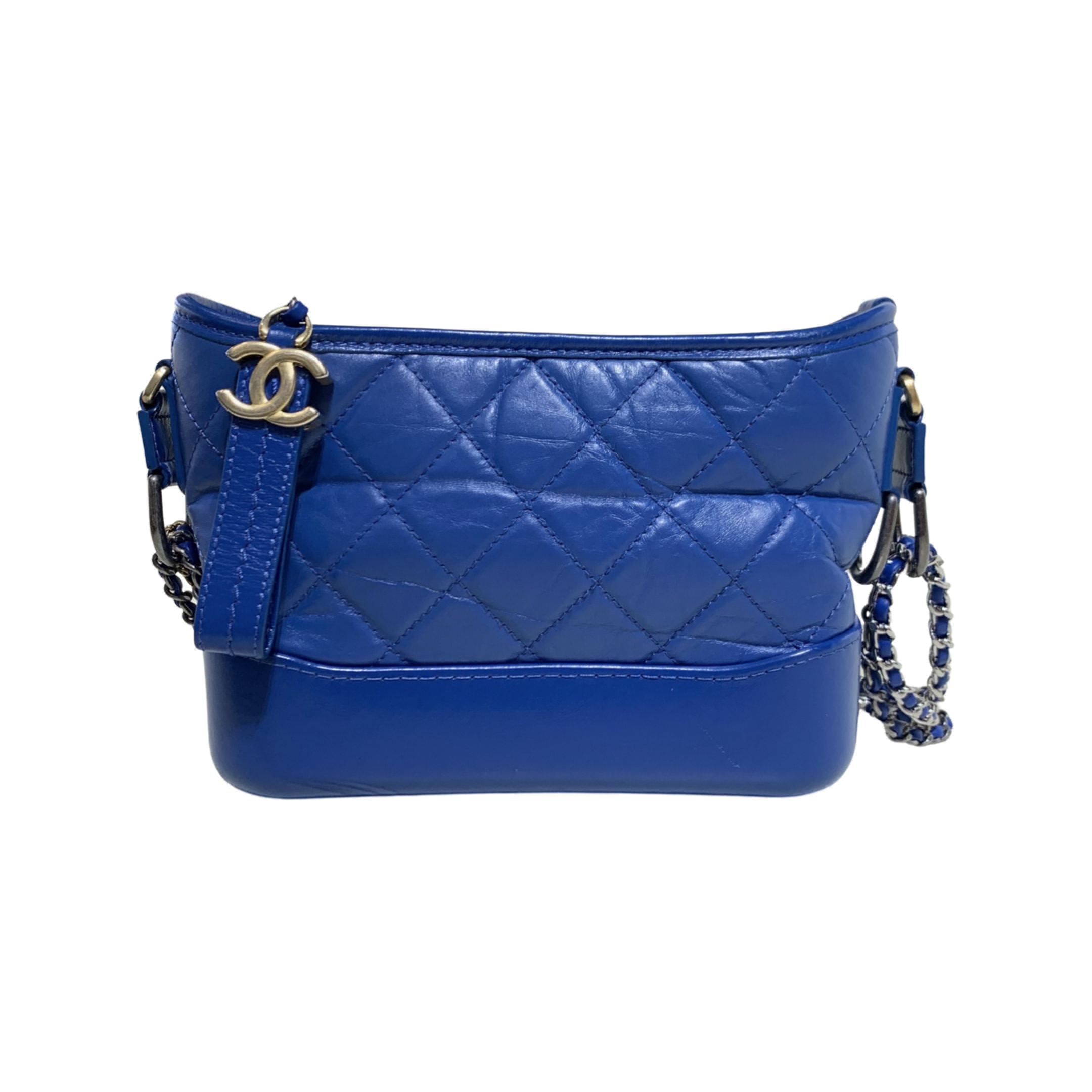 Chanel Gabrielle Hobo with Logo Handle Crocodile Embossed Calfskin Small at  1stDibs  chanel gabrielle with handle chanel gabrielle handle chanel  gabrielle crocodile bag