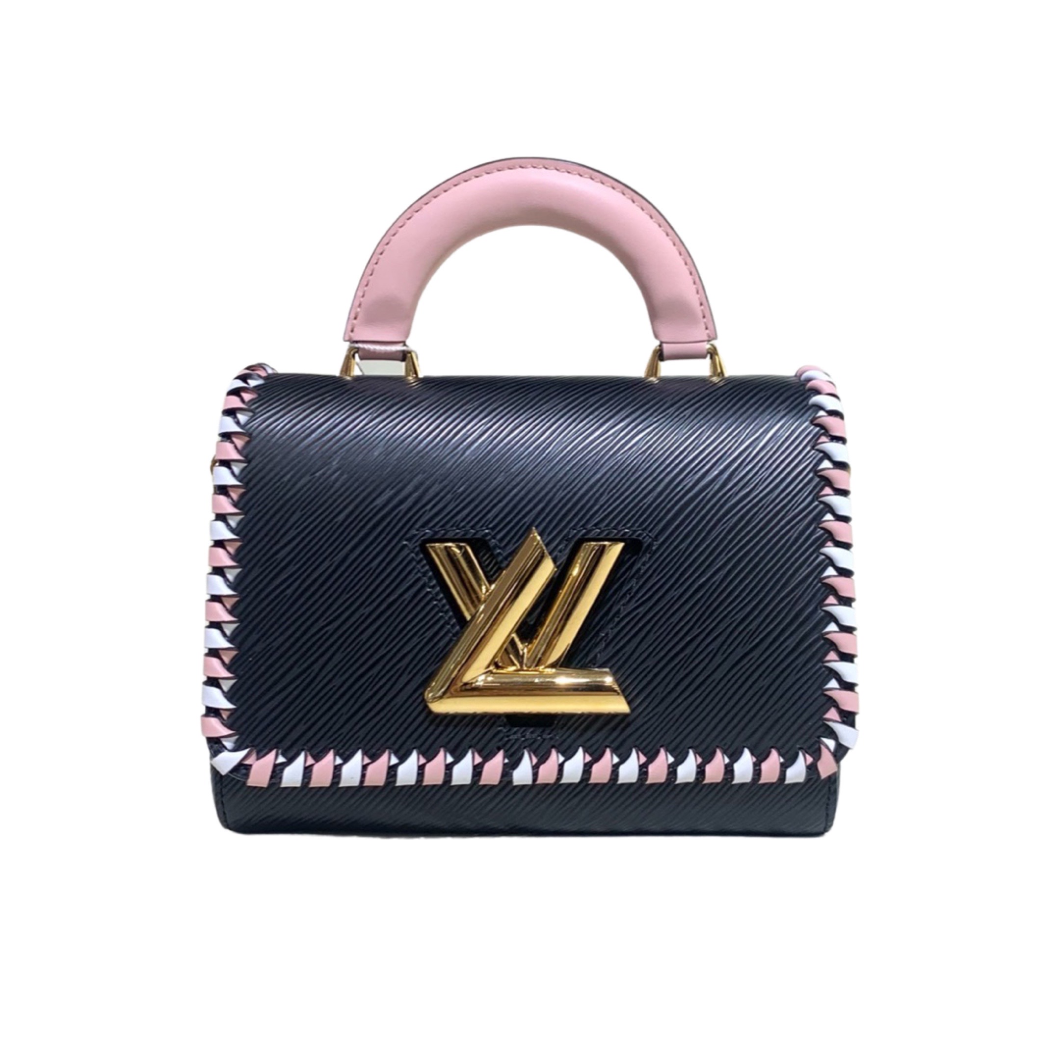 Twist leather crossbody bag Louis Vuitton Pink in Leather - 36394880