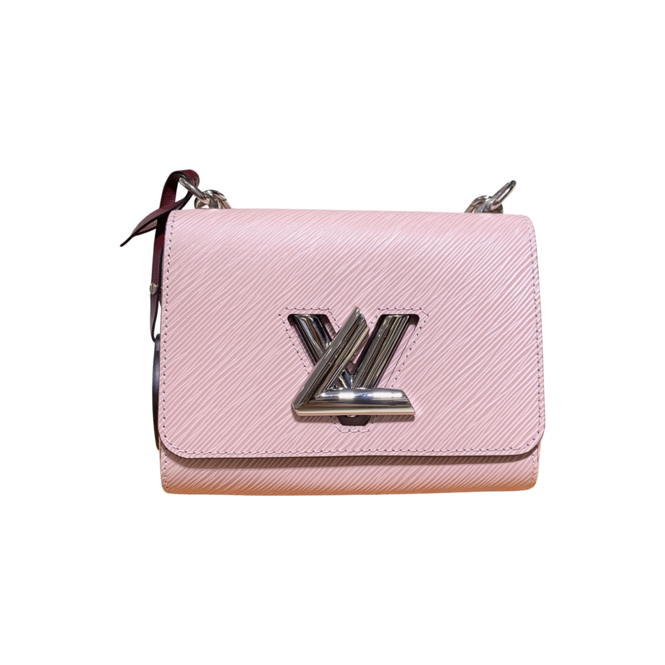 Louis Vuitton Pink Epi Leather Twist PM Bag