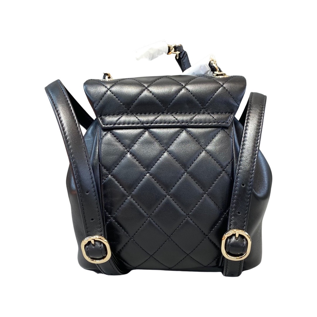 Chanel 2022 Small Duma Backpack - Black Backpacks, Handbags