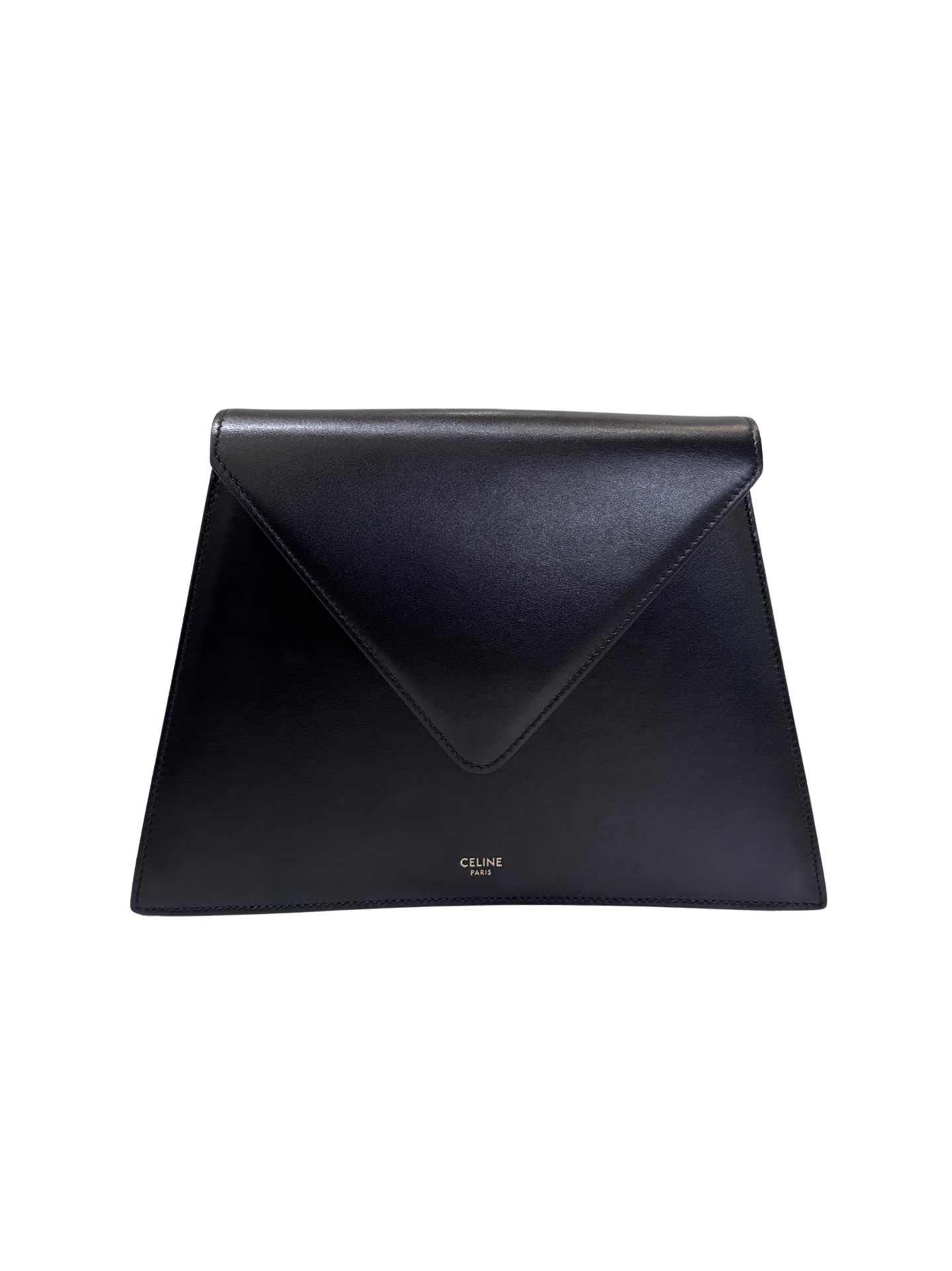 Celine Black Shoulder Bag Box Leather